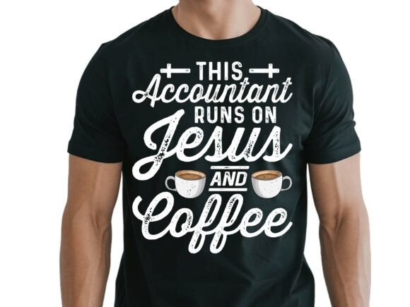 Accountant Runs on Jesus and Coffee SVG Review