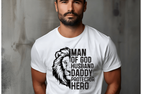 Christian Father s Day Graphics for T-Shirt Designs