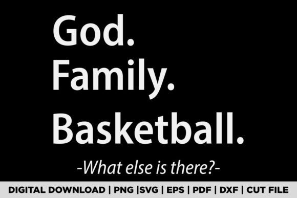 Christian God Family Basketball: Graphics & T-Shirt Designs
