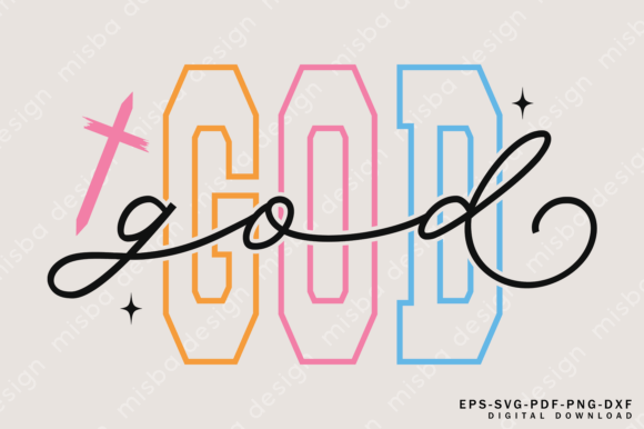 God Svg, Christian Religious Faith Svg: Graphics Review for T-Shirt Designs