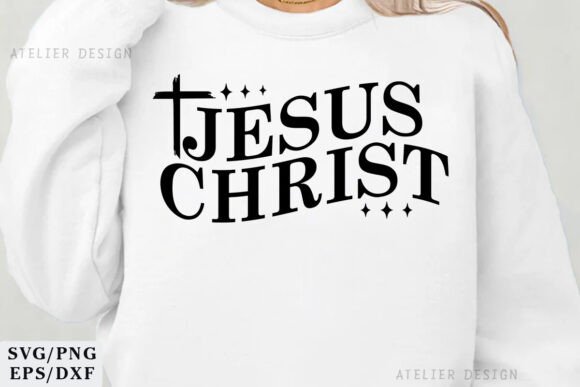 Jesus Christ Christian Graphics for T-Shirt Designs & Editorial Publishing