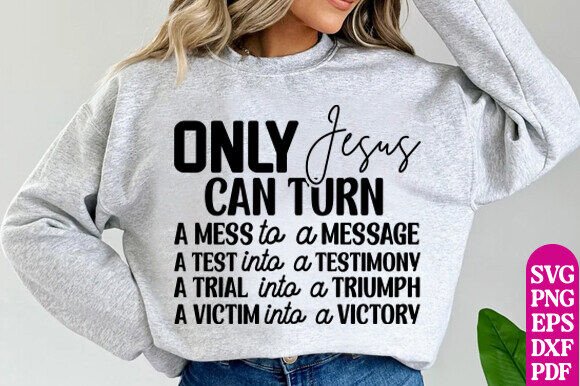 Only Jesus Can Turn: Christian T-Shirt Graphics