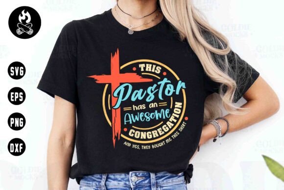 Pastor Awesome Congregation SVG – T-Shirt Graphics Review