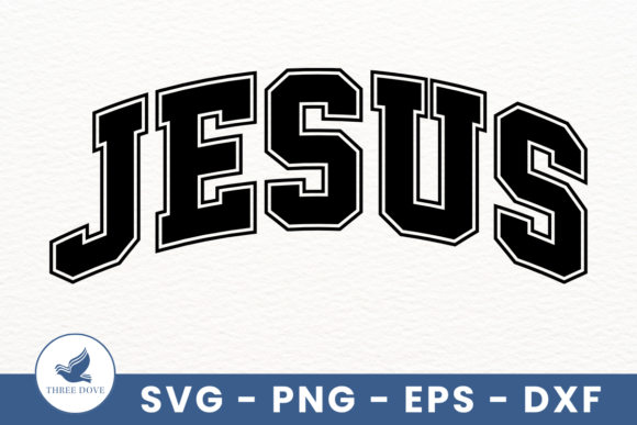 Retro Jesus Varsity SVG: Graphics Review for T-Shirt Designs